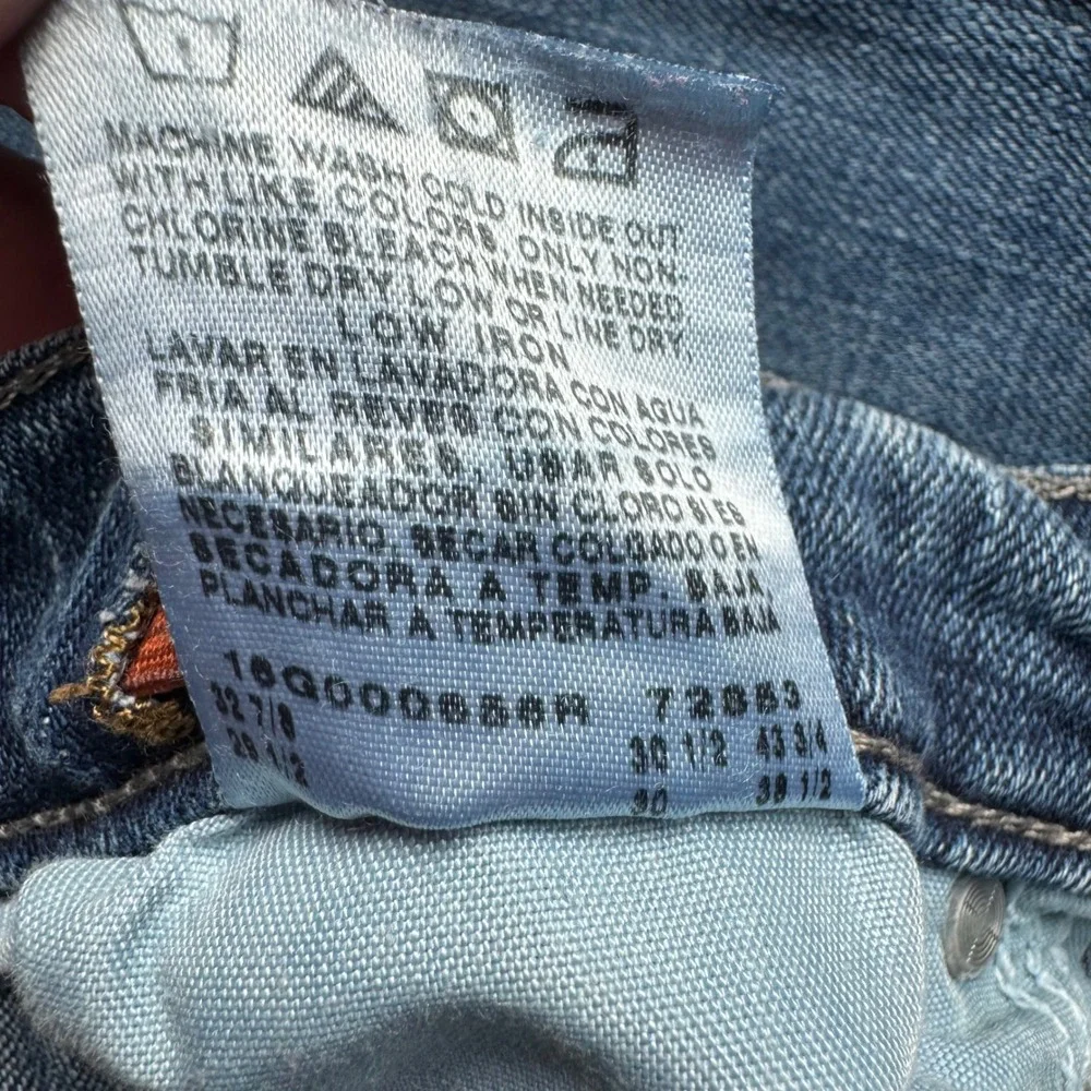 VINTAGE Lee Upcycled Cottagecore Patchwork Quilt Jeans Raw Hem Y2K Reworked 00/0